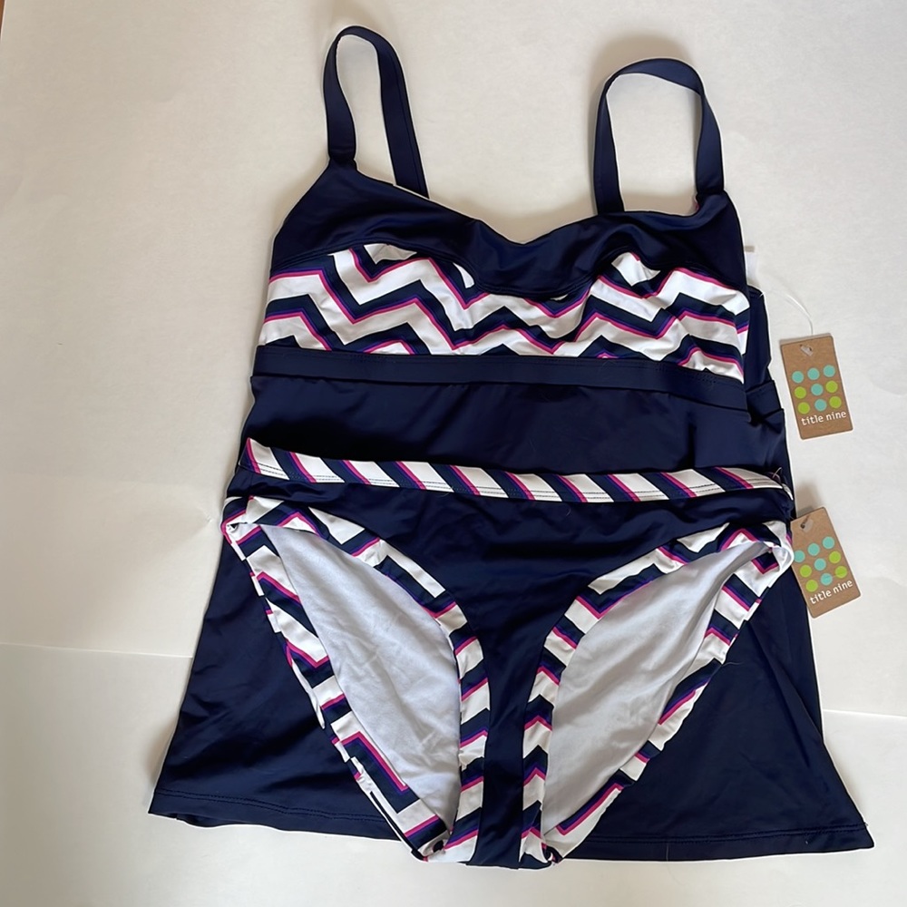 Title 9 Swim by Carve Designs 2 piece Swim Suit, most likely a size 10. New!